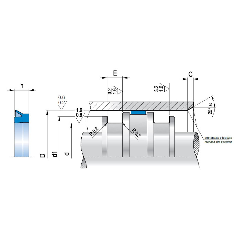 Pseal PSP 30x20x5 B0